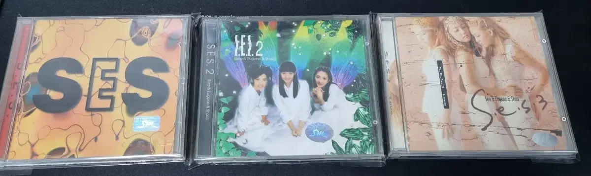 SES 1,2,3집 CD 개봉앨범 판매합니다.